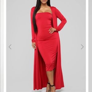 Fashion nova dress set